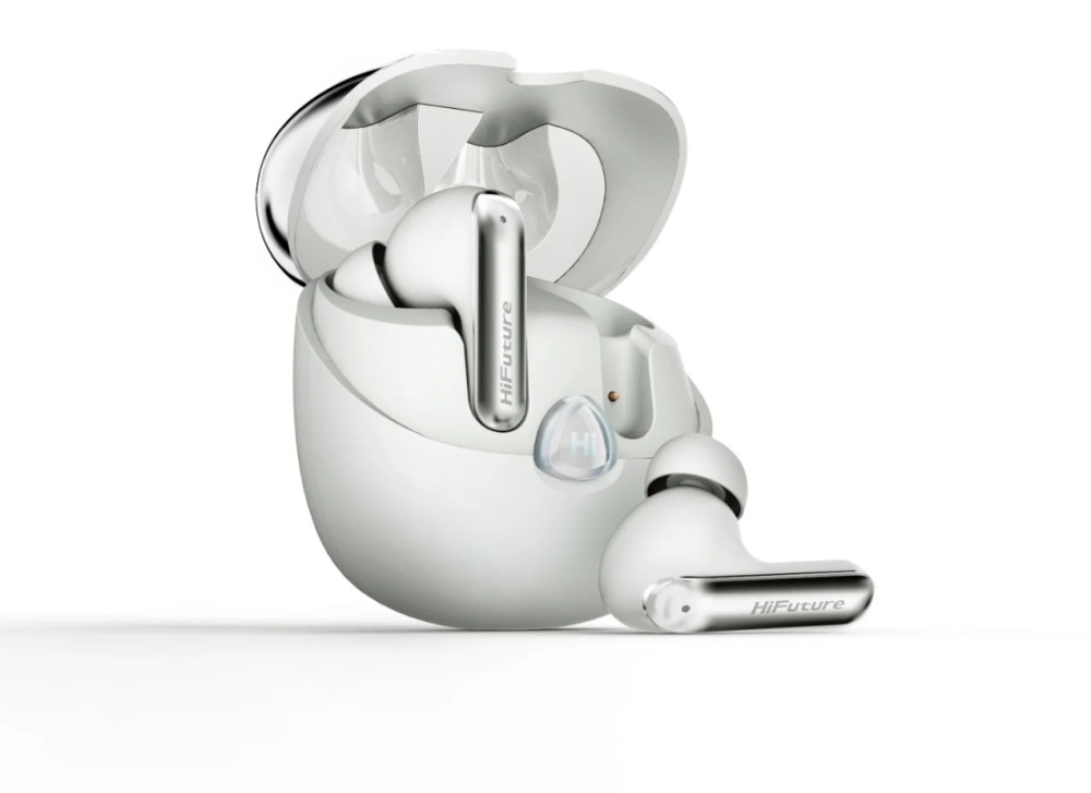 Безжични слушалки HiFuture SonicAir, White, In-ear, Bluetooth 5.3, 4 микрофона, 35 часа автономия - 6972576181664 - 2