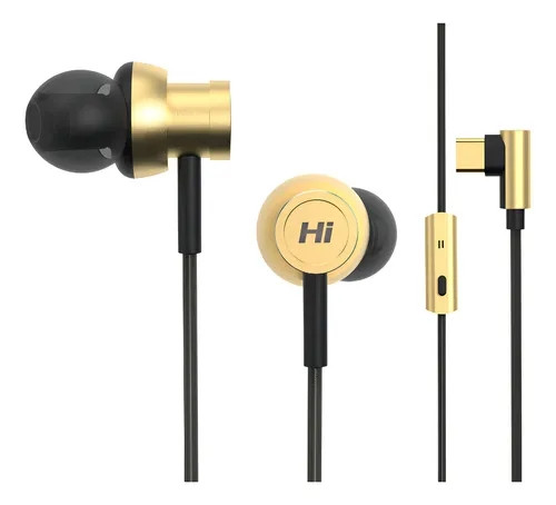 In-ear слушалки HiFuture Hi5, Champagne Gold, USB Type-C, Hi-Res Audio - 6972576181626 - 2
