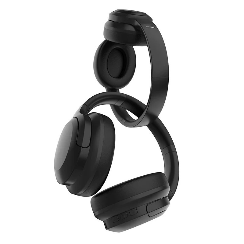 Bluetooth  слушалки HiFuture FutureTour, Wireless 5.2, Active Noise Cancelling, 25 часа работа, черен - 6972576180964 - 5