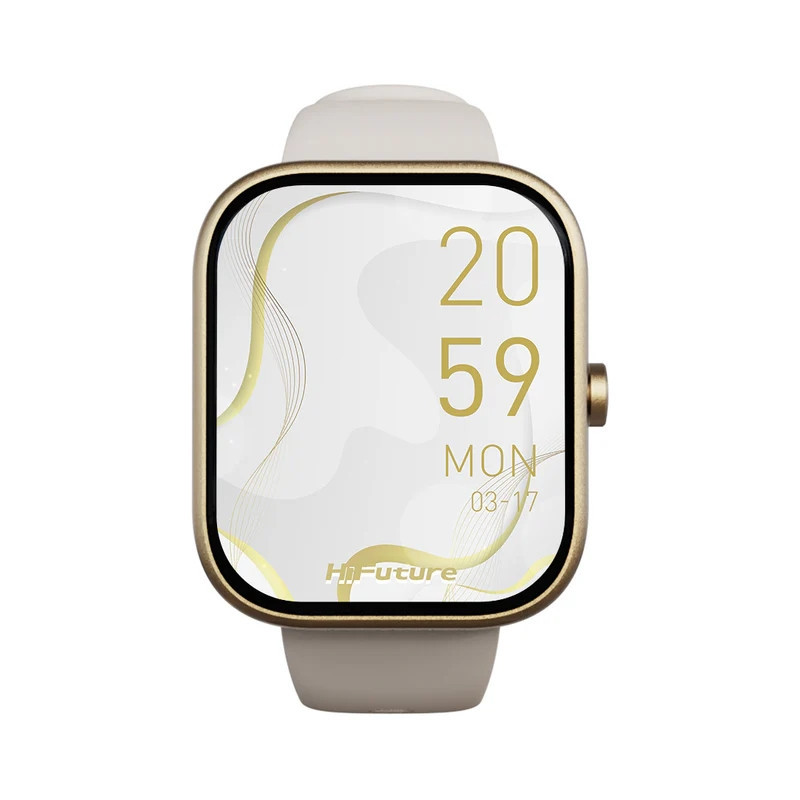 Смарт часовник HiFuture Lume, 1.85" IPS 240x284, Dual Core Realtek8773EWE, 128MB, Bluetooth 5.3, IP68 - 6972576182326 - 1