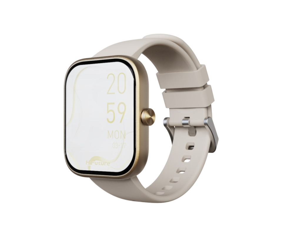 Смарт часовник HiFuture Lume, 1.85" IPS 240x284, Dual Core Realtek8773EWE, 128MB, Bluetooth 5.3, IP68 - 6972576182326 - 2