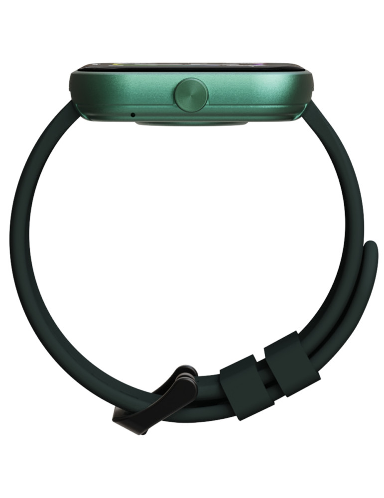 Смарт часовник HiFuture Lume Dark Green, 1.85" IPS сензорен дисплей, Dual Core, Bluetooth 5.3, 128MB памет, до 7 дни работа - 6972576182333 - 3