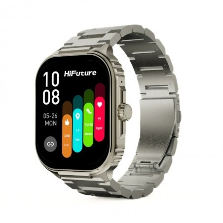 Смарт часовник HiFuture Ultra 3 Pro, 2.04" AMOLED 368x448, Bluetooth 5.3, IP68, Сердечен ритъм и кислород - 6972576181855 - 1