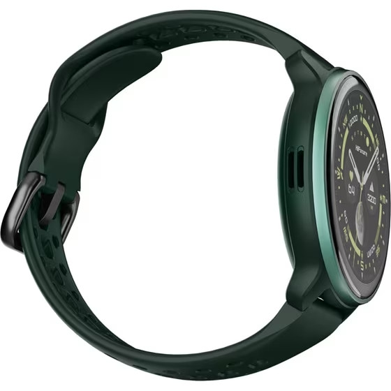 Смарт часовник HiFuture Vela, 1.43" AMOLED 466x466, Dual Core, Bluetooth 5.3, 400mAh, Dark Green - 6972576182395 - 3