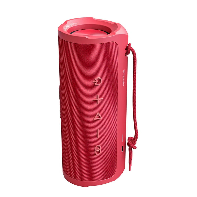 Тонколона HiFuture Ripple Red, 20W+10W, IPX7 водоустойчивост, Bluetooth 5.3, TWS режим - 6972576181046 - 3