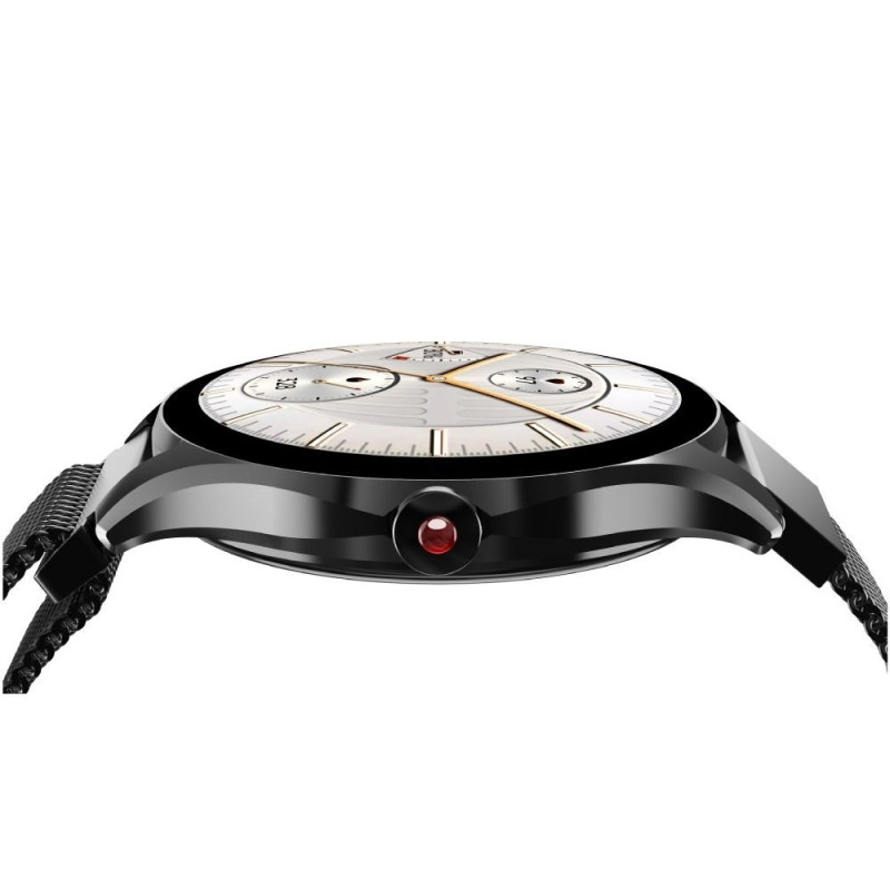 Смарт часовник HiFuture Aura2, 1.32" AMOLED 466x466, Realtek 8773EWE-VP, 256MB, iOS 9.0+/Android 4.4+ - 6972576182524 - 3