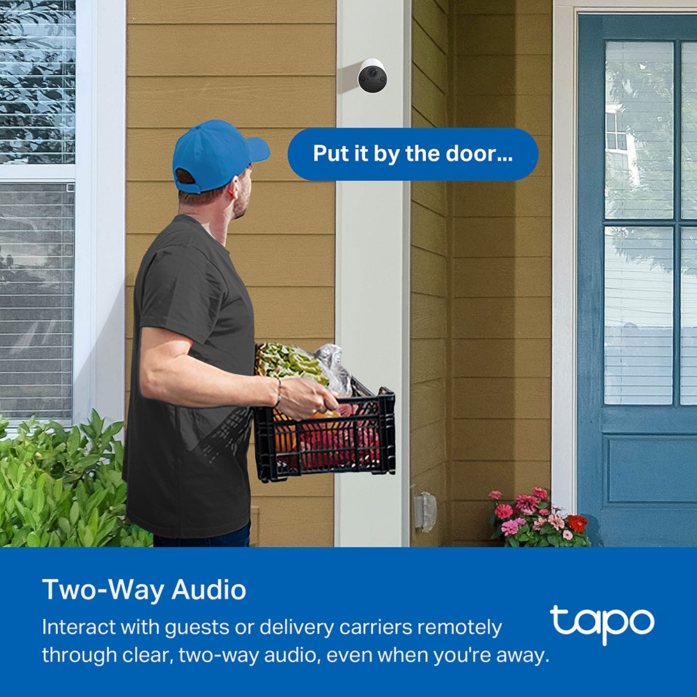 Интелигентна безжична охранителна камера TP-Link Tapo C410 (2-pack), 2K QHD, Indoor/Outdoor, IP65 - 14