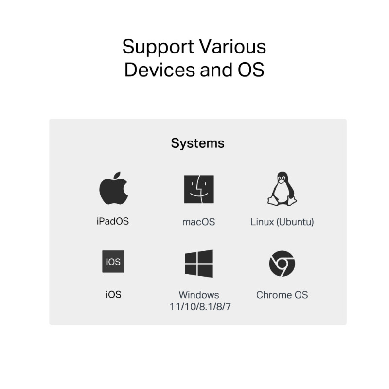Мрежов адаптер TP-LINK UE302C, USB Type-C към 2.5 Gigabit Ethernet - 6