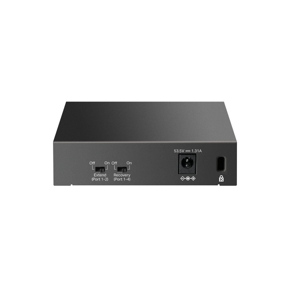 Мрежов комутатор TP-Link LS105GP, 5 портов гигабитов, 4x PoE+ - 2