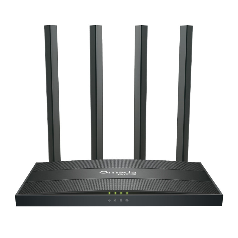 Мрежов рутер TP-LINK Omada ER605W, Wi-Fi AC1200, 4× Gigabit LAN, 2× Gigabit WAN - 1