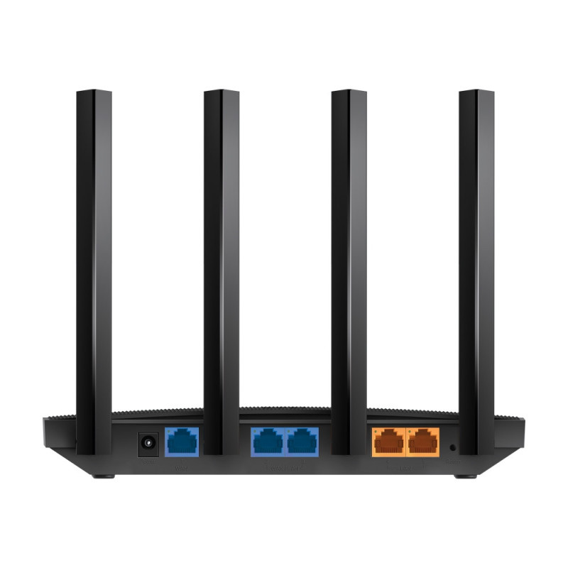 Мрежов рутер TP-LINK Omada ER605W, Wi-Fi AC1200, 4× Gigabit LAN, 2× Gigabit WAN - 10