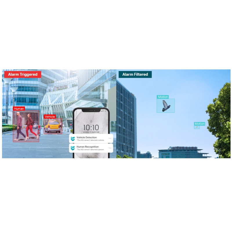 Мрежова камера TP-Link VIGI InSight S245ZI, 4MP, Куполна, Моторизирана, Wi-Fi, Външен монтаж - 7