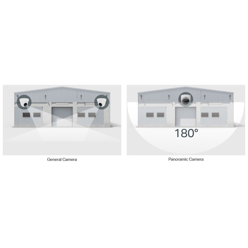 Мрежова камера TP-Link VIGI InSight S485PI, 8MP, IR нощно виждане, куполна, за външен монтаж - 8