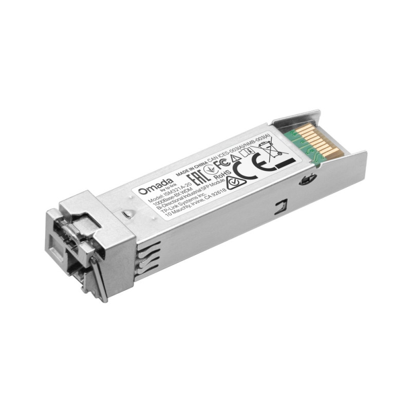 SFP модул TP-Link ISM321A-20, 1000Base-BX WDM, LC Simplex, Single-mode Fiber - 1