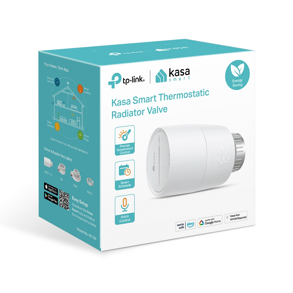 Смарт радиаторен вентил TP-Link Kasa KE100 - 12