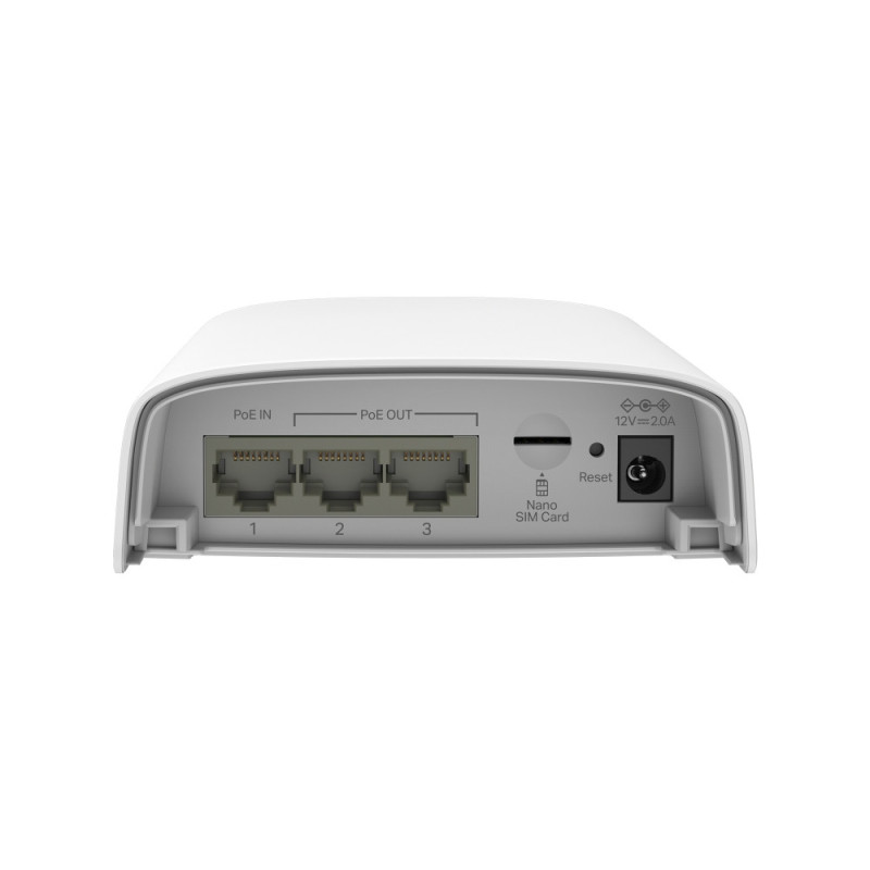 Гигабитен външен/вътрешен TP-Link Omada ER703WP-4G-Outdoor Gateway 4G+ Cat6 AX3000 Wi-Fi 6 - 12