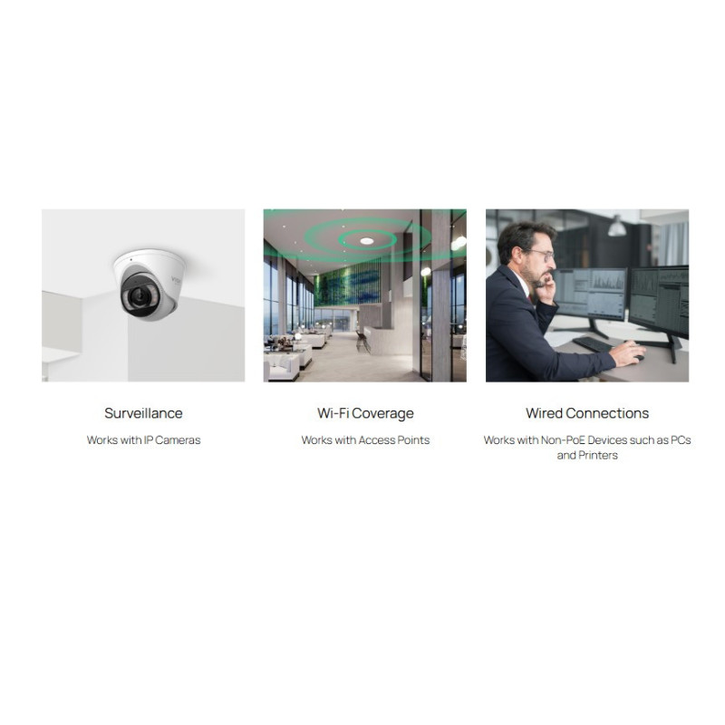 Мрежов комутатор TP-LINK Omada ES210GP, 10 портов Gigabit Easy Managed, 8× PoE+ -  - 5