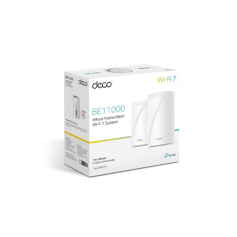 Mesh WiFi 7 система TP-Link Deco BE65 Pro (2-pack), BE9300 - 9