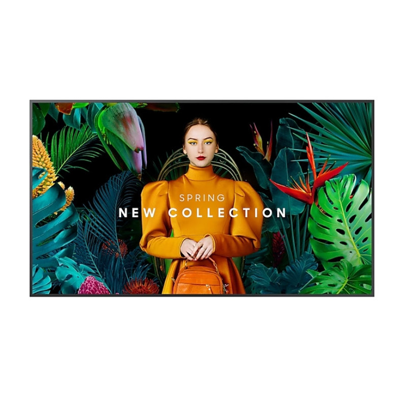 Професионален дисплей Samsung QB50C, 50" 4K VA 3840x2160 - LH50QBCEBGCXEN - 1