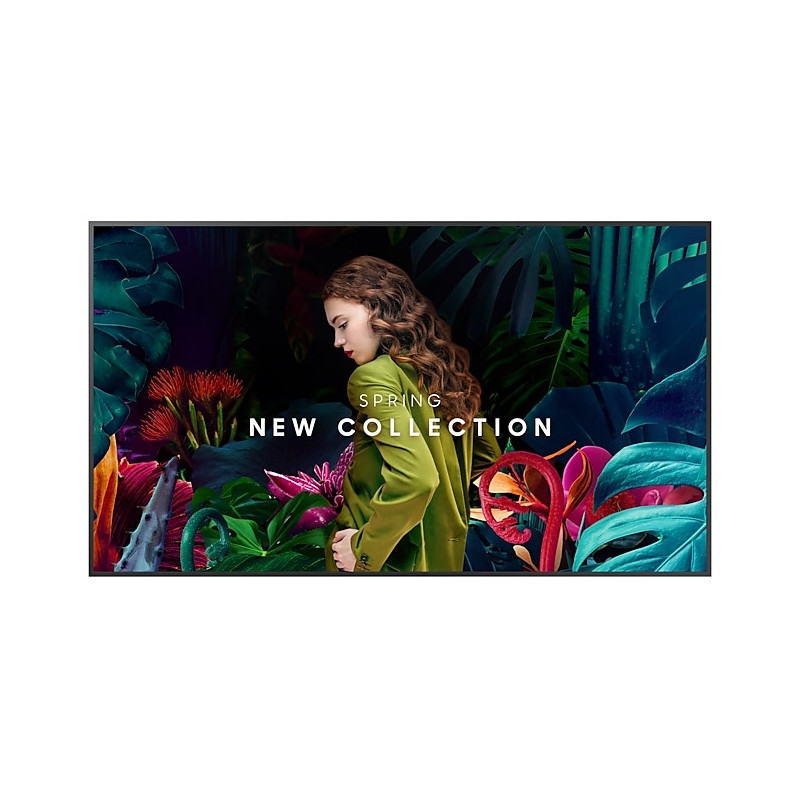 Професионален дисплей Samsung QB65C, 65" 4K VA 3840x2160, 350cd/m², 8ms, WiFi, Bluetooth - LH65QBCEBGCXEN - 1