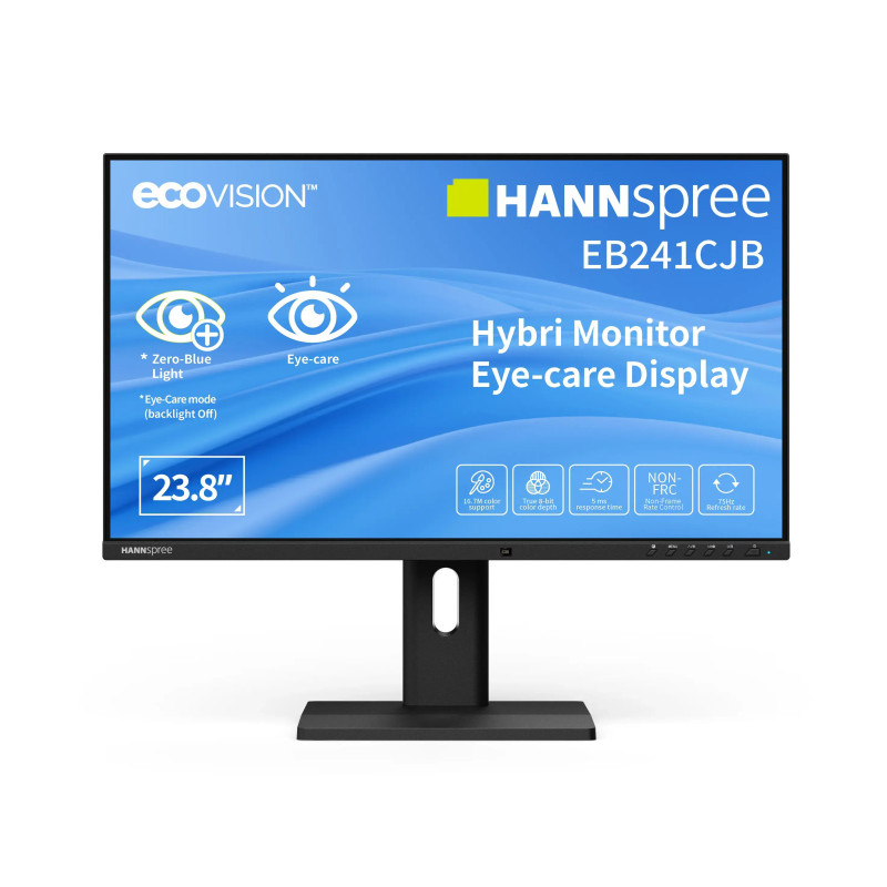 Монитор HANNSPREE EB241CJB, 23.8" Full HD TN 75Hz USB-C - 1