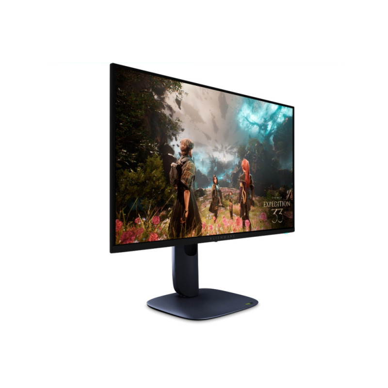 Монитор Dell Alienware AW2725Q, 26.7" QD-OLED, IPS, 0.03 ms GtG, AMD FreeSync, NVIDIA G-SYNC, 1, 500, 000:1, 1000 cd/m2, 4K UHD (3840 x 2160), 240Hz, 99% DCI-P3, HDMI, Earc, DP, USB 5Gbps, USB-C, PIP, PBP, Height Adjustable, Pivot, Swivel, Tilt - 1