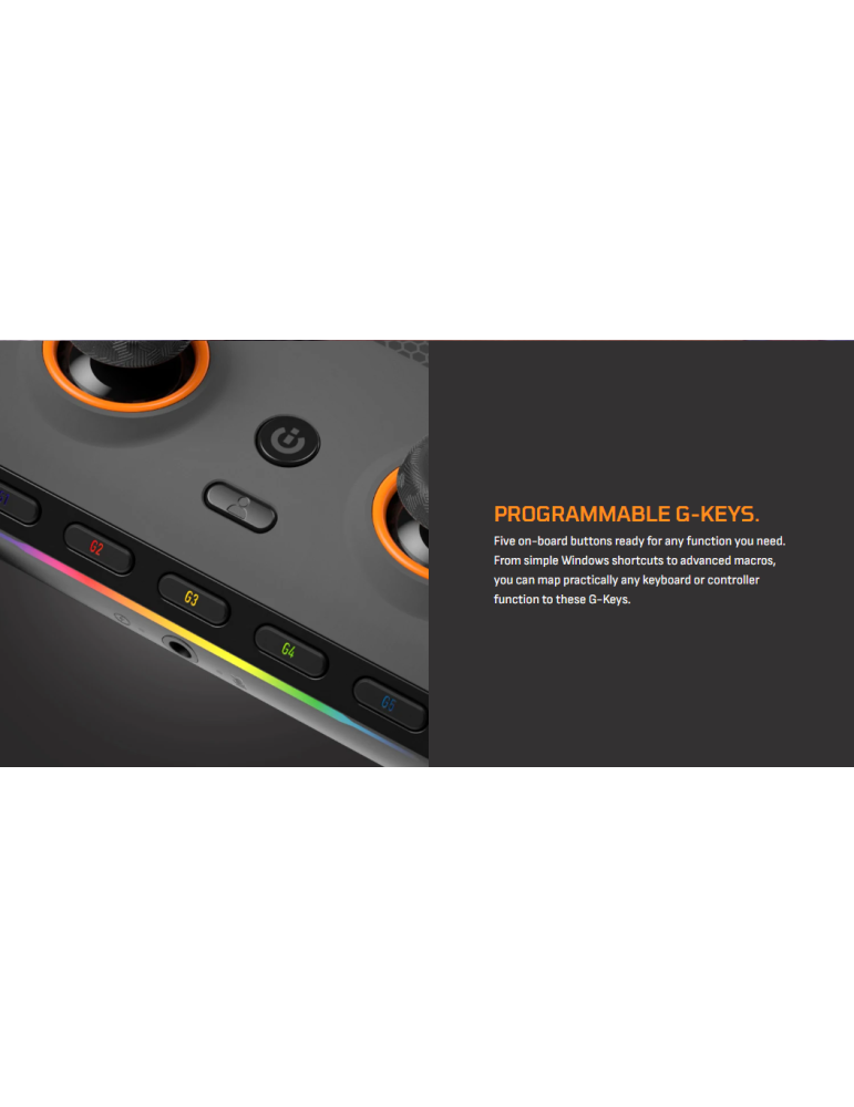 Безжична геймърска мишка SCUF Envision Pro V2, Hall Effect, Тъмно Сив - 601-178-04-102-EU - 8