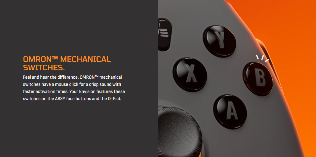 Безжична геймърска мишка SCUF Envision Pro V2, Hall Effect, Тъмно Сив - 601-178-04-102-EU - 9