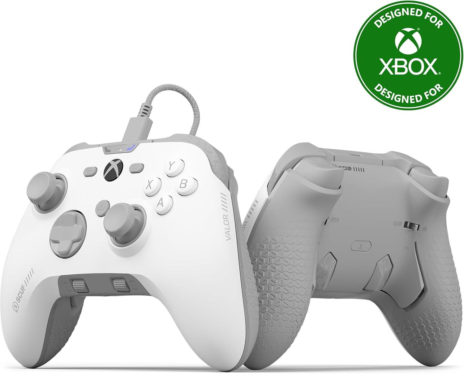 Жичен геймпад SCUF VALOR PRO, Бял, USB Type-C, PC/Xbox Series X/S - 505-178-04-010-EU - 1