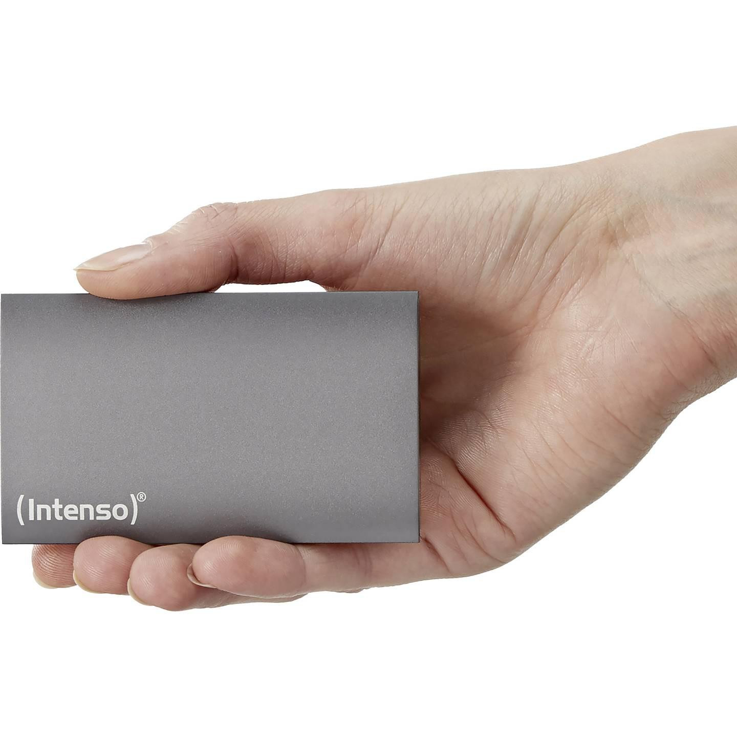 Външен SSD диск Intenso, 1TB USB 3.2 Gen 1 Алуминий - INTENSO-SSD-EXT-1TB-A - 2