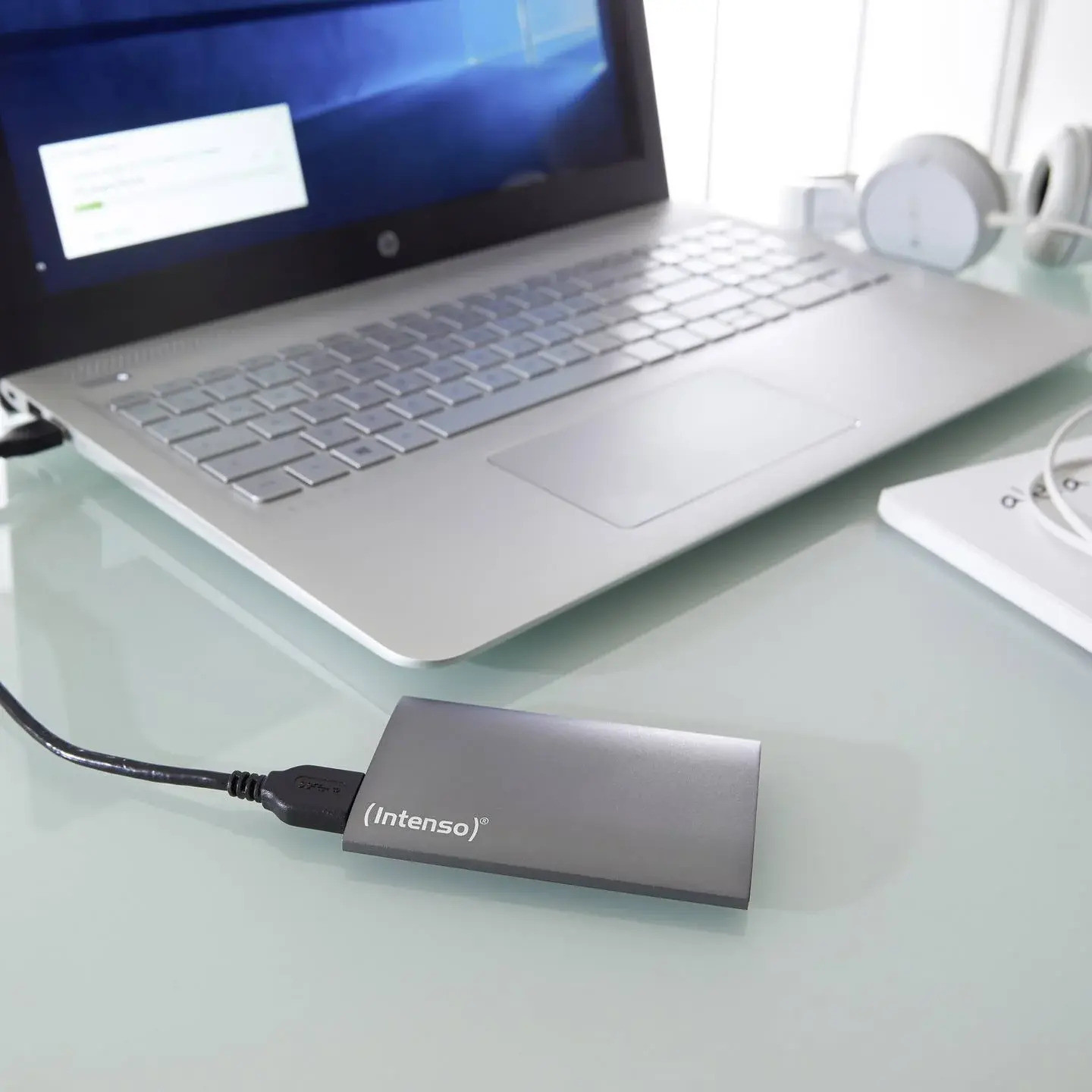 Външен SSD диск Intenso, 1TB USB 3.2 Gen 1 Алуминий - INTENSO-SSD-EXT-1TB-A - 3