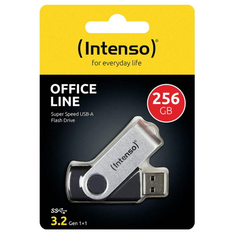 USB флаш памет Intenso Office Line, 256GB USB 3.1 Gen 1 - INTENSO-USB-OFFL-256GB - 2
