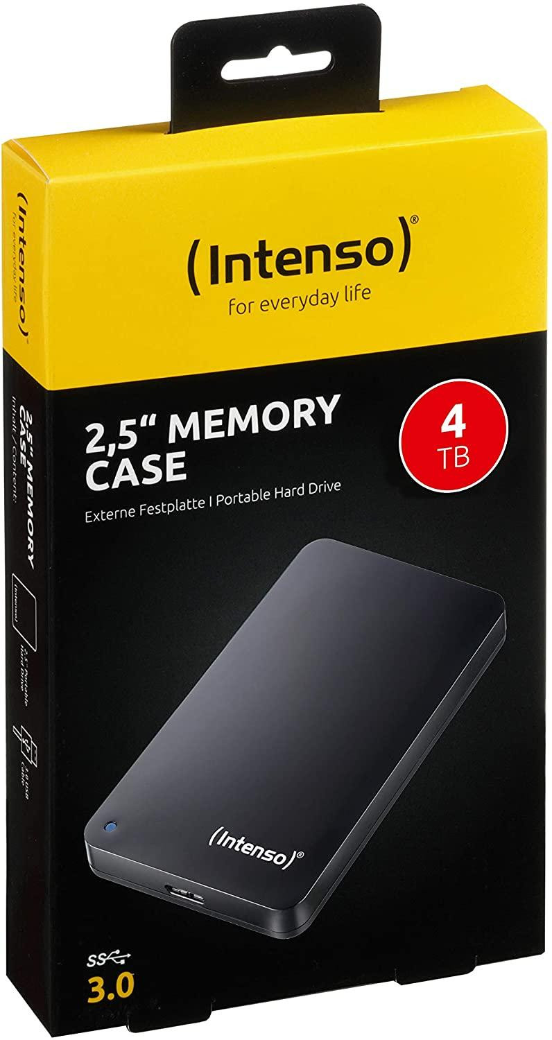 Външен хард диск Intenso, 4TB USB 3.2 Gen1 2.5" - INTENSO-HDD-4TB-EX-BK - 3