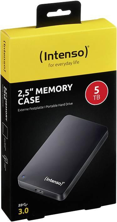Външен хард диск Intenso, 2.5", 5TB, USB 3.0 - INTENSO-HDD-5TB-EX-BK - 3