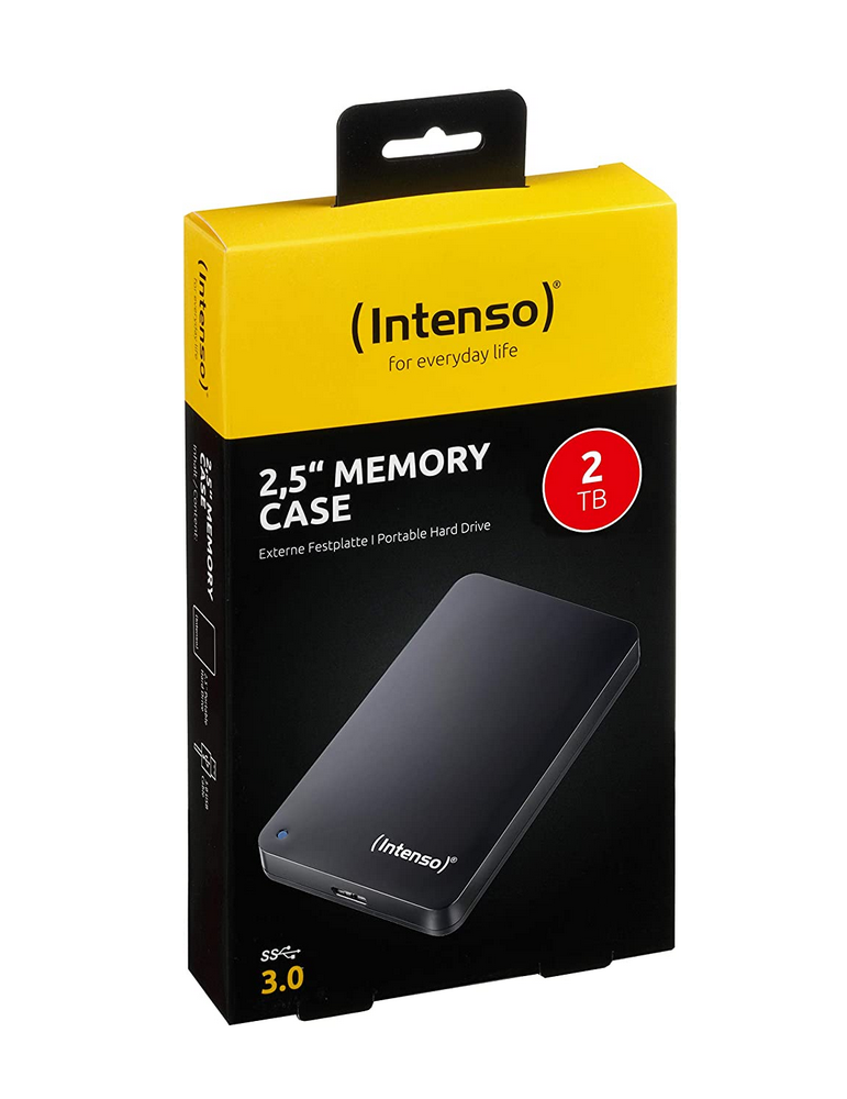 Външен хард диск Intenso, 2TB USB 3.0 - INTENSO-HDD-2TB-EX-BK - 3
