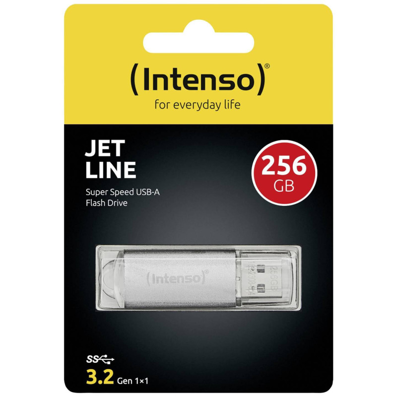 USB флаш памет Intenso Jet Line, 256GB USB 3.1 Gen 1 - INTENSO-USB-JL-256GB - 3