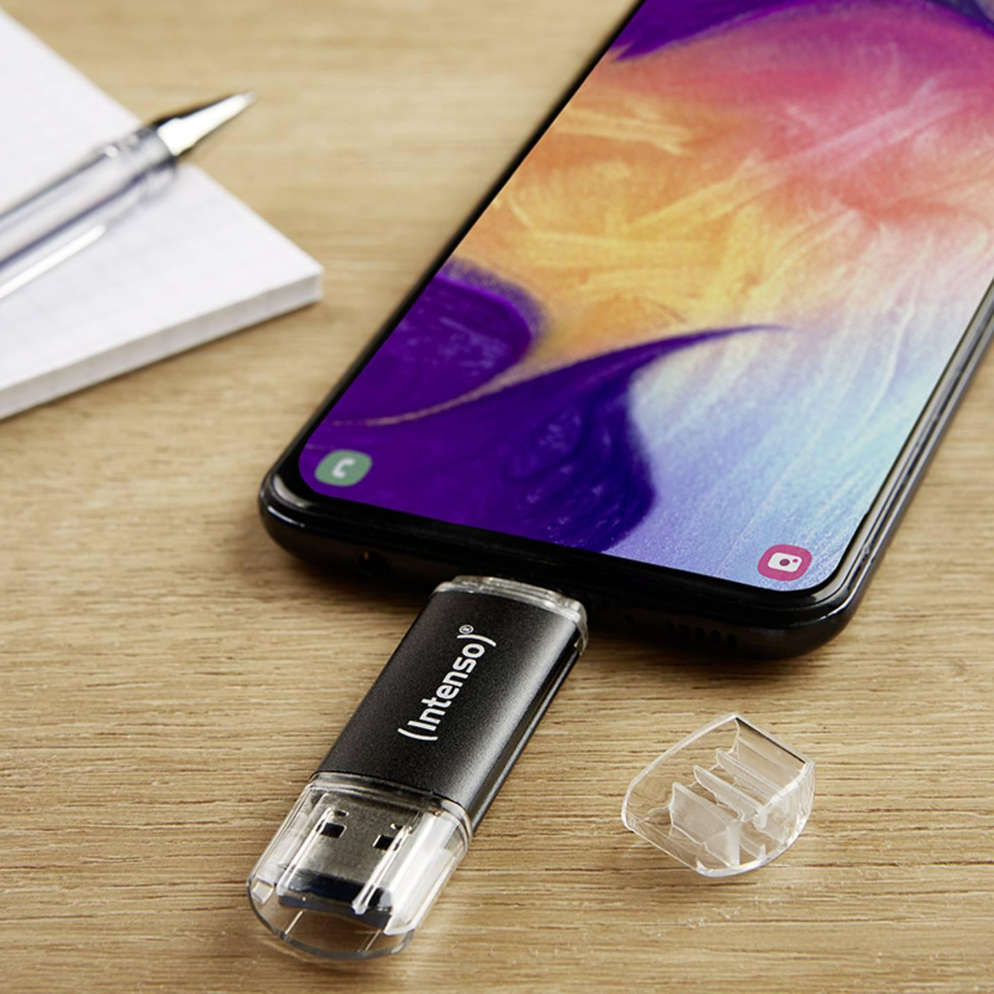 USB флаш памет Intenso Twist Line, 128GB USB 3.1 Gen 1 - INTENSO-USB-TWL-128GB - 3