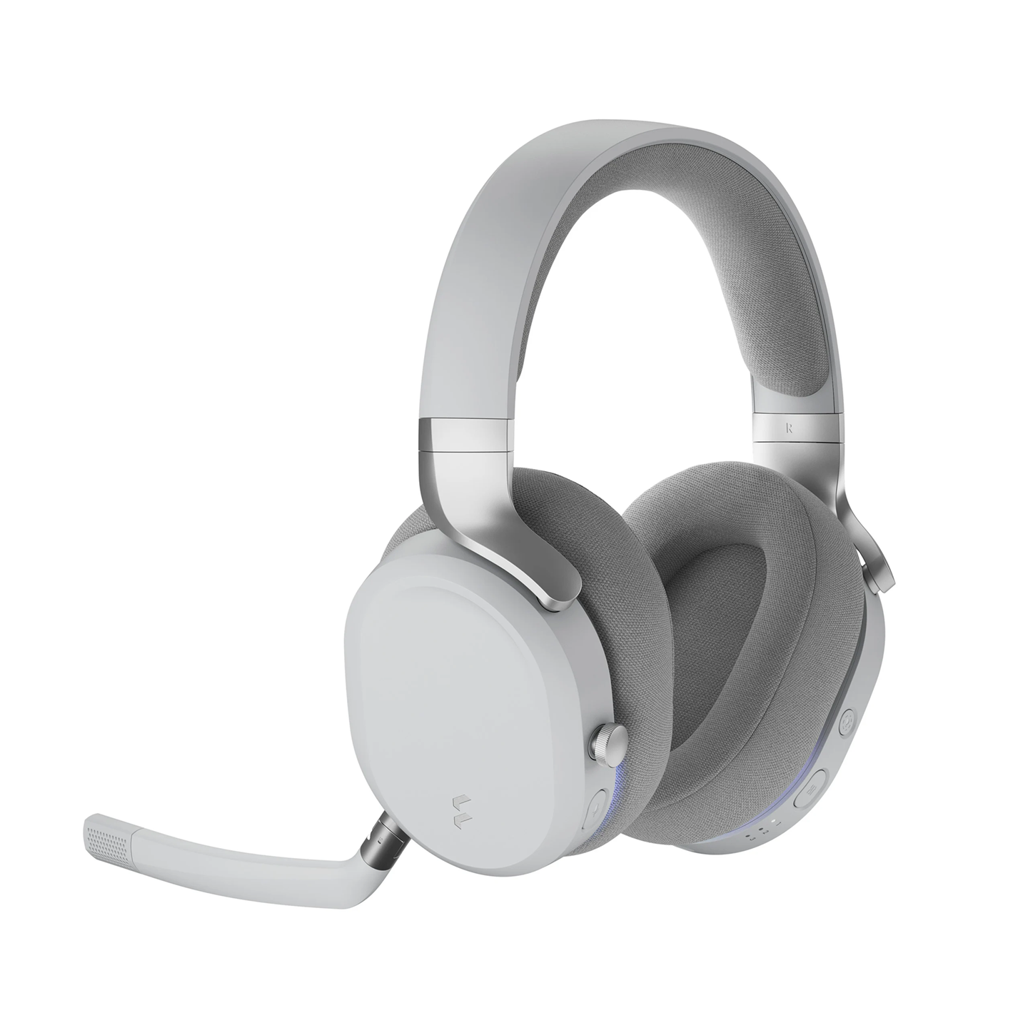 Bluetooth/Безжична геймърска слушалка Fractal Design Scape Light, Bluetooth 5.3/USB-A донгъл/USB-C кабел, с микрофон и шумоподтискане - FD-HS-SCA1-02 - 3