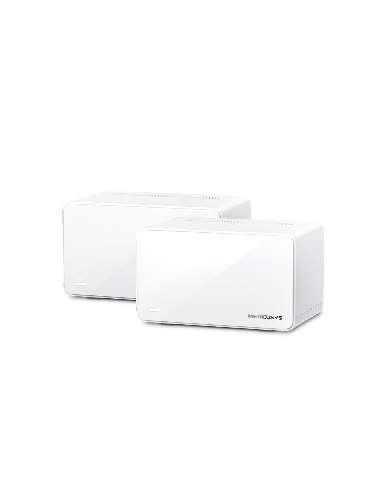 Безжична Wi-Fi 6 Mesh система Mercusys Halo H90X (2-pack), AX6000 - 1