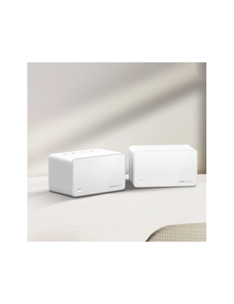 Безжична Wi-Fi 6 Mesh система Mercusys Halo H90X (2-pack), AX6000 - 9