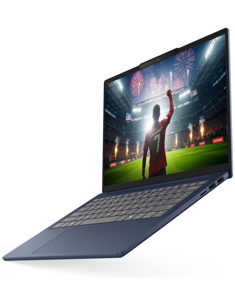 Лаптоп Lenovo IdeaPad Slim 5 14AGP11, 14.0", Full HD+, AMD Ryzen AI 7 445 (2.0/4.6GHz, 8M), AMD Radeon 840M, 32 GB, 1 TB SSD - 83S10034BM - 3