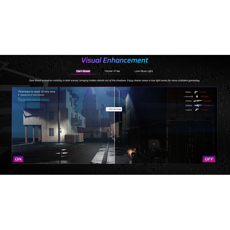 Монитор ASROCK PG27FFS2E, 27" Full HD IPS, 240Hz, 1ms (MPRT) време за реакция, 99% sRGB, 2W x 2, AMD FreeSync™ Premium - 2