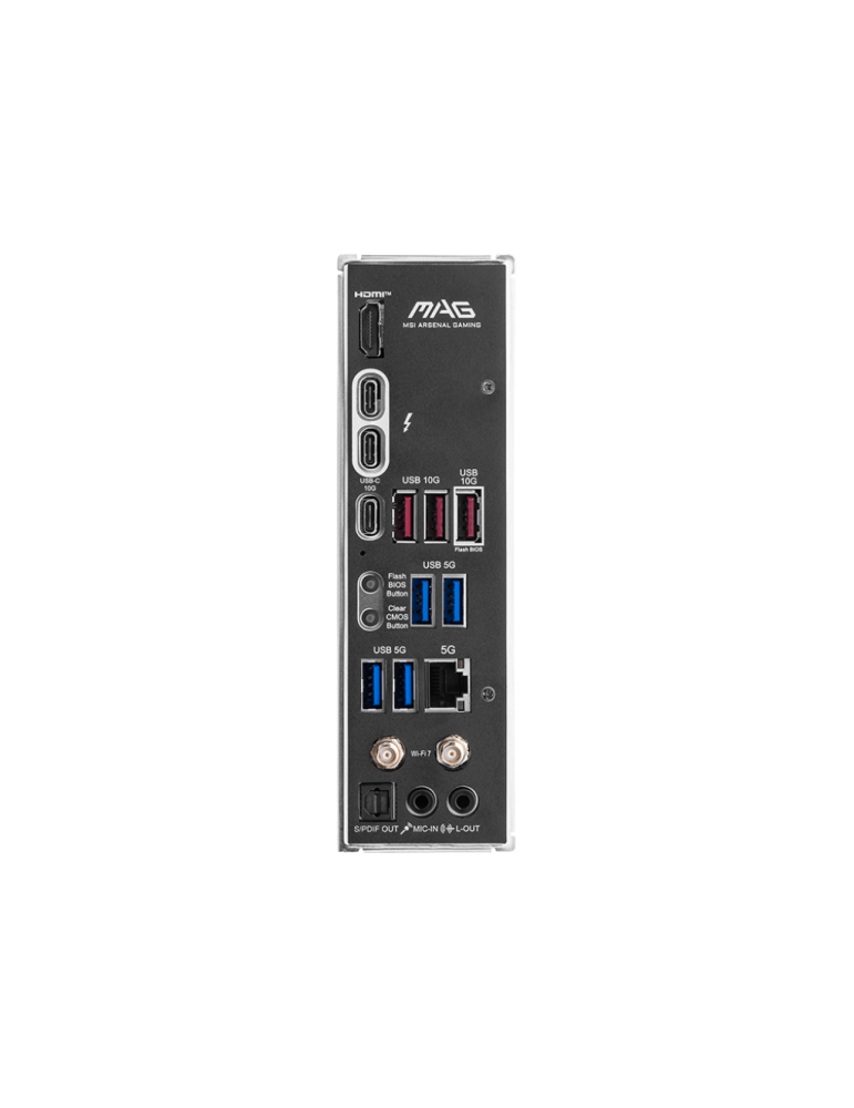 Дънна платка MSI MAG Z890 TOMAHAWK WIFI, LGA1851, 4x DDR5, 4x SATA3, 4x M.2, WiFi 7 - 911-7E32-003 - 5