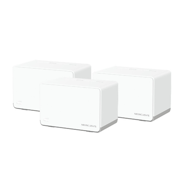 Безжична мрежна система Mercusys Halo H70X (3-pack), Wi-Fi 6 AX1800 - 1