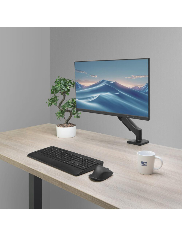 Стойка за монитор ACT AC8313, 17" - 34", регулируема, газова пружина - AC8313 - 6