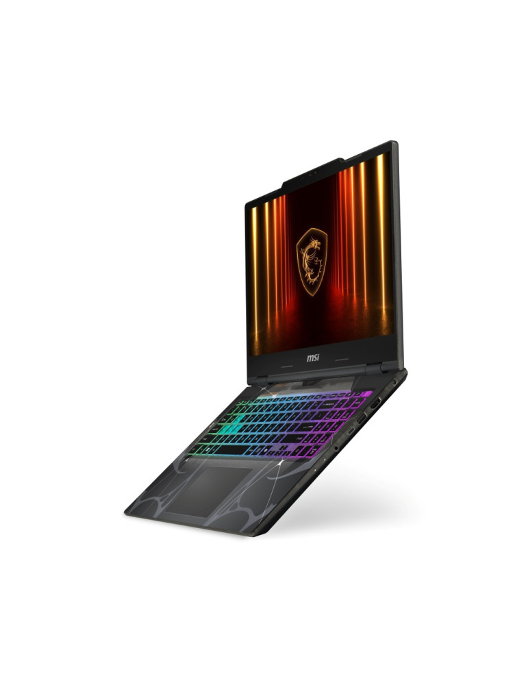 Лаптоп MSI Cyborg 15 B13WEKG, 15.6" FHD 144Hz IPS, Intel Core i5-13420H, GeForce RTX 5050 8GB, 16GB DDR5 5200MHz, 512GB SSD, No OS - 9S7-15Q342-1005 - 3