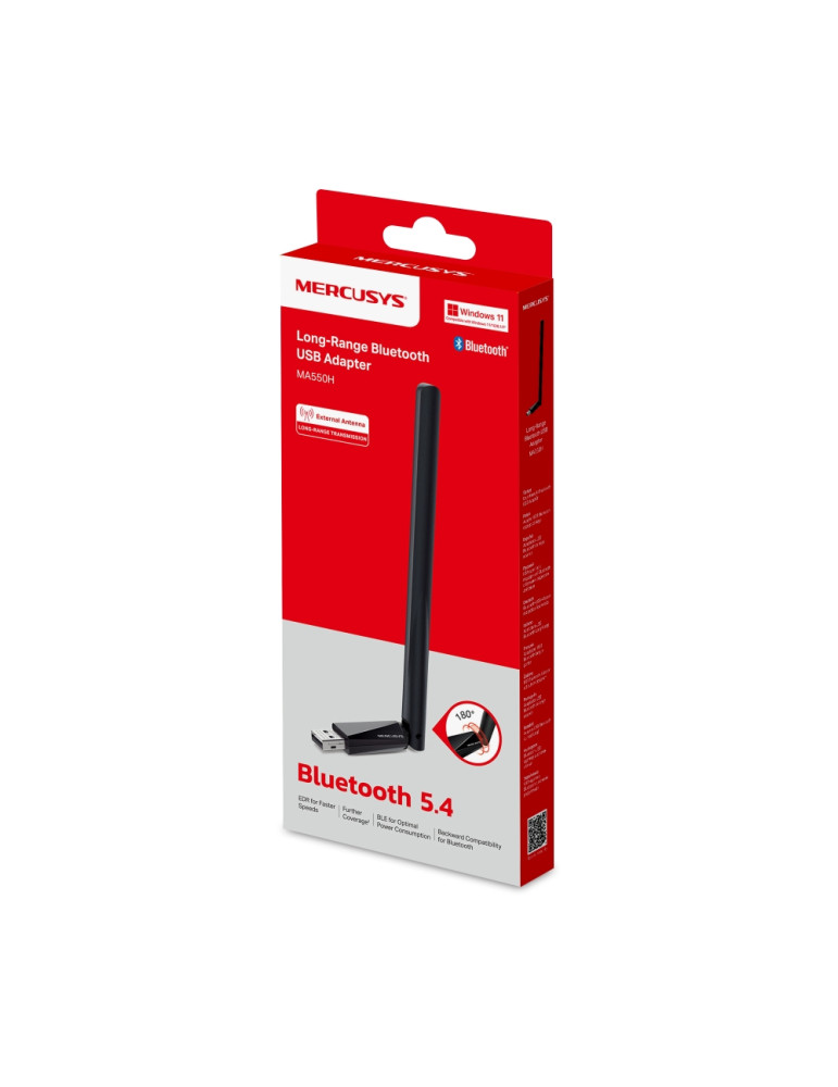 Bluetooth адаптер Mercusys MA550H, 2.4GHz - 7