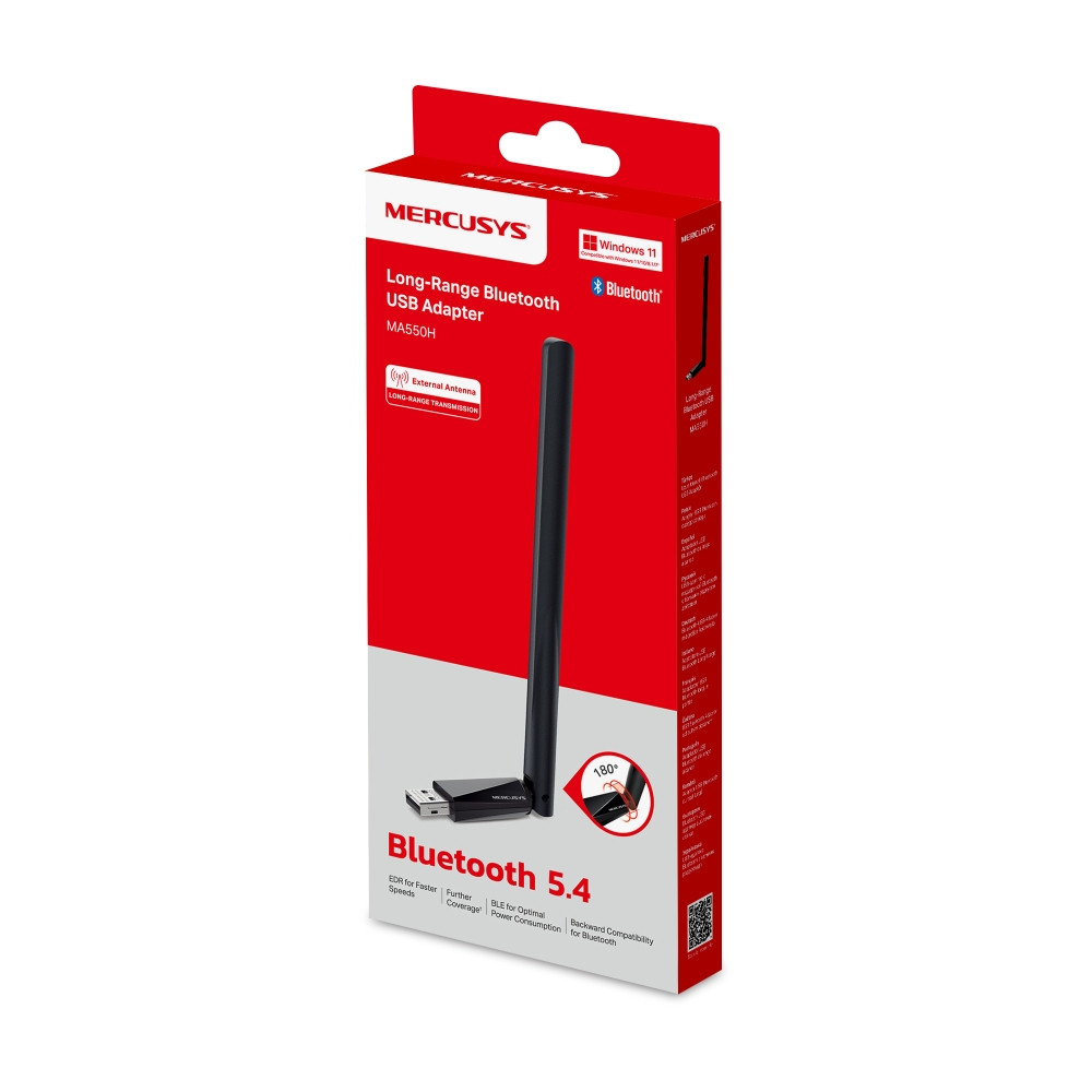 Bluetooth адаптер Mercusys MA550H, 2.4GHz - 7