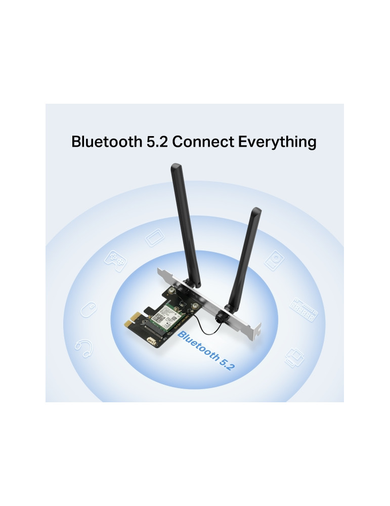 Безжичен адаптер Mercusys MA80XE, Wi-Fi 6 AX3000 - 5
