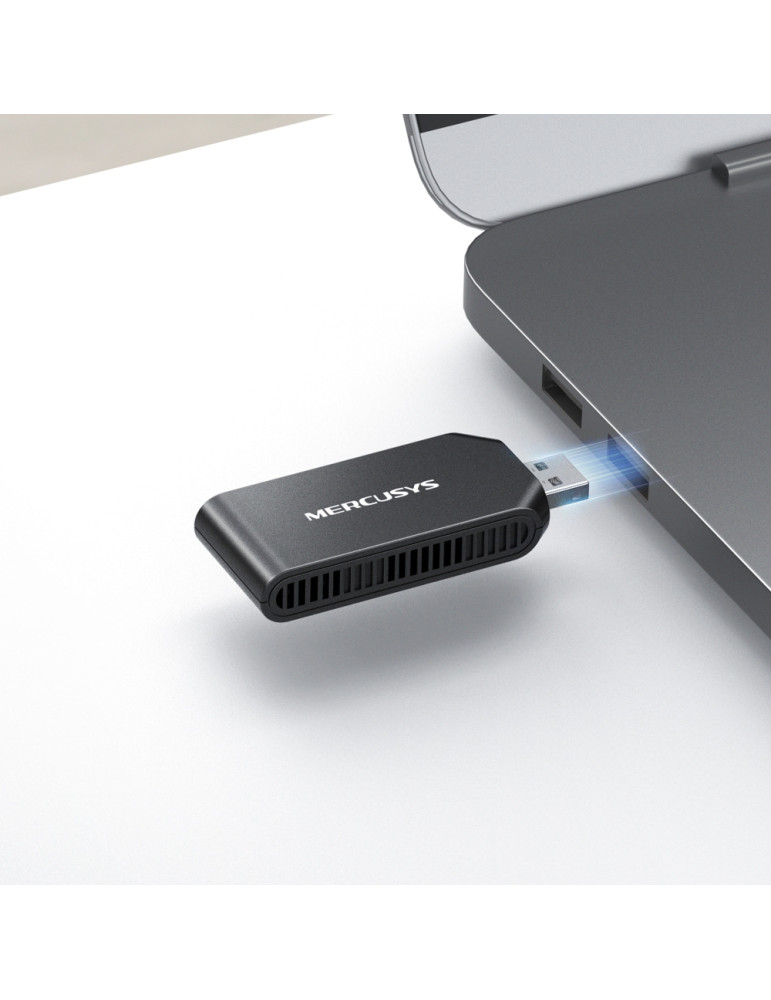 Безжичен USB адаптер Mercusys MA70XM, Wi-Fi 6 AX1800 - 2